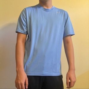 Nike Dri-Fit Sky Blue Athletic T-Shirt